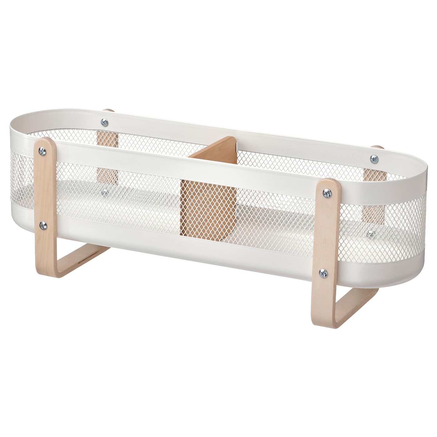 Настольный органайзер - RISATORP IKEA/ РИСАТОРП ИКЕА,  50x16x17 см, белый