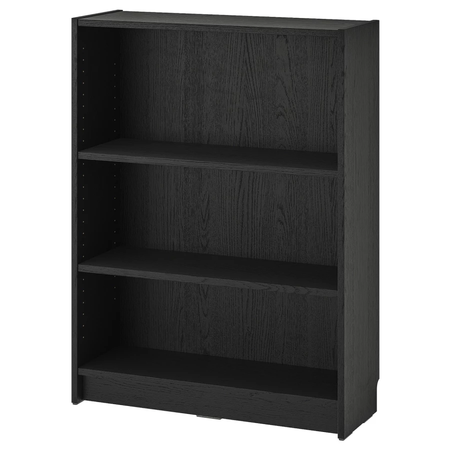 Книжный шкаф -  BILLY IKEA/ БИЛЛИ ИКЕА, 80х28х106 см, черный (изображение №1)
