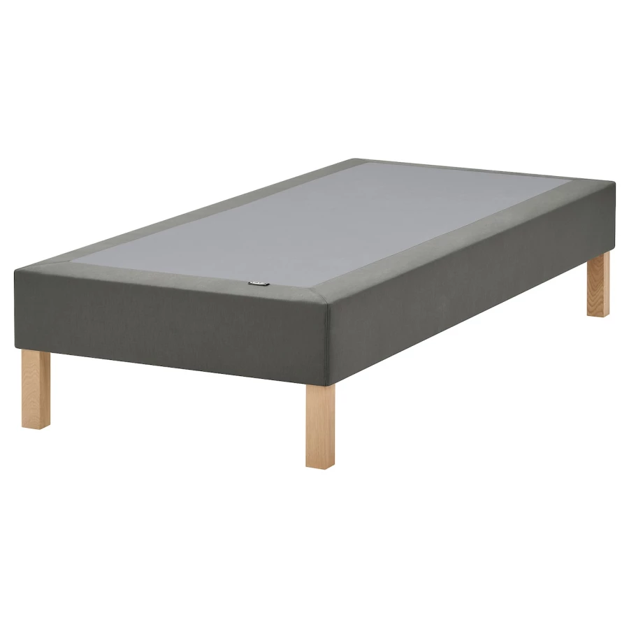 Каркас кровати - LYNGÖR / LYNGОR IKEA/ ЛЮНГЕРЬ ИКЕА,  90х200 см,  белый (изображение №1)