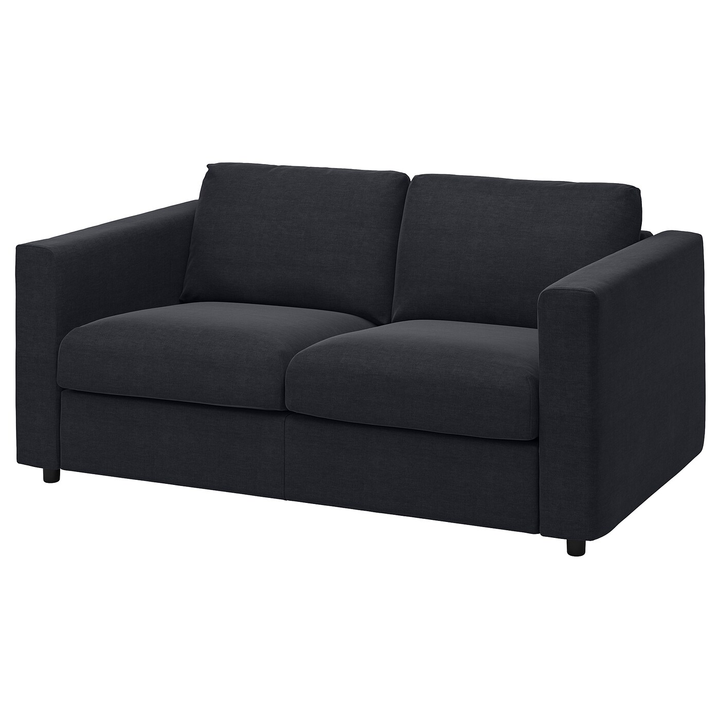 Чехол на 2-местный диван  - IKEA  VIMLE/ВИМЛЕ ИКЕА, черный