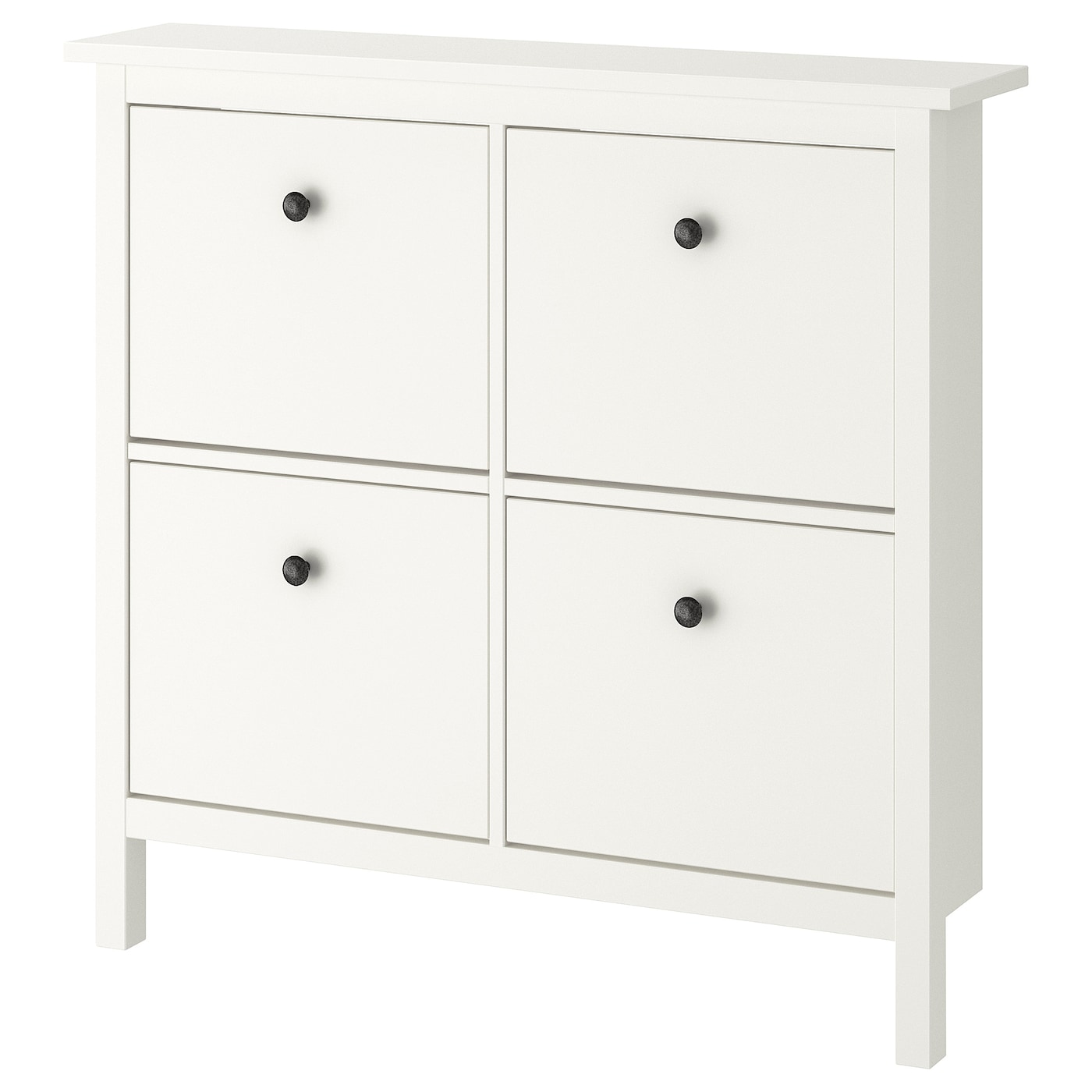 Обувной шкаф/хранение - IKEA HEMNES/ХЕМНЭС ИКЕА, 107x22x101 см, белый