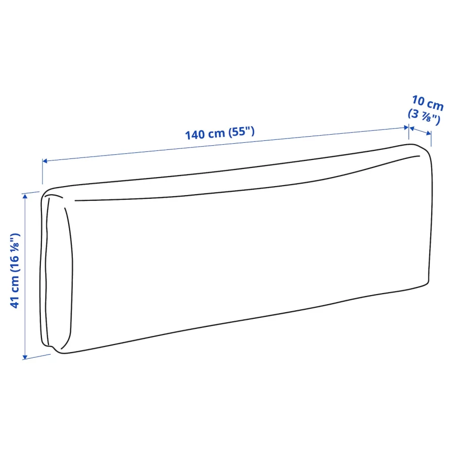 KLAGSHAMN Подушка спинки ИКЕА (изображение №3)