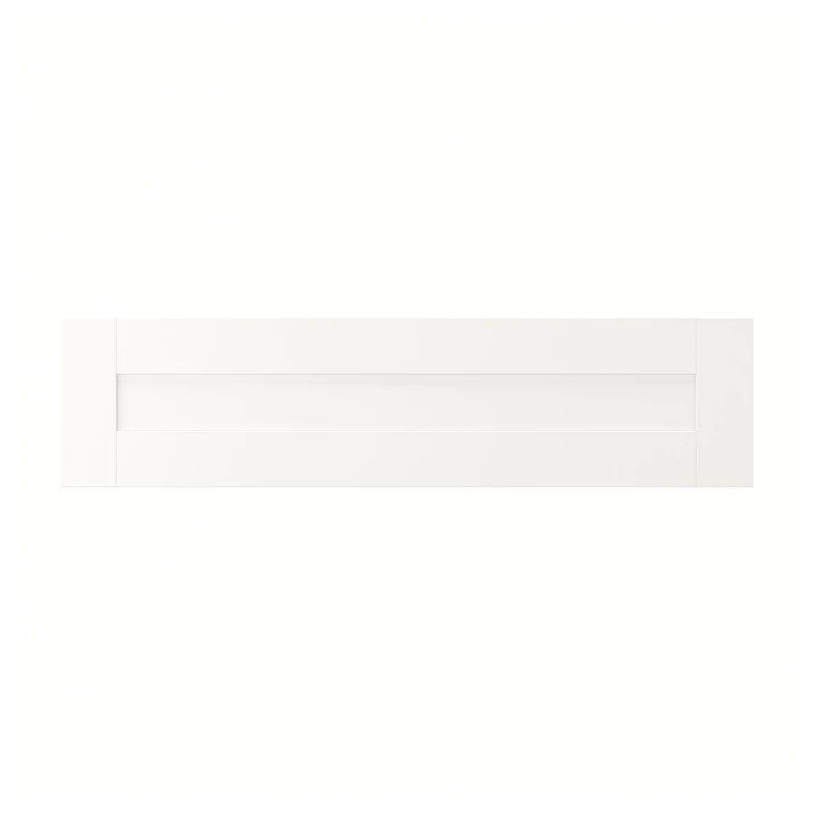 Панель - SANNIDAL IKEA/ САННИДАЛЬ ИКЕА,  80x20 см, белый (изображение №1)