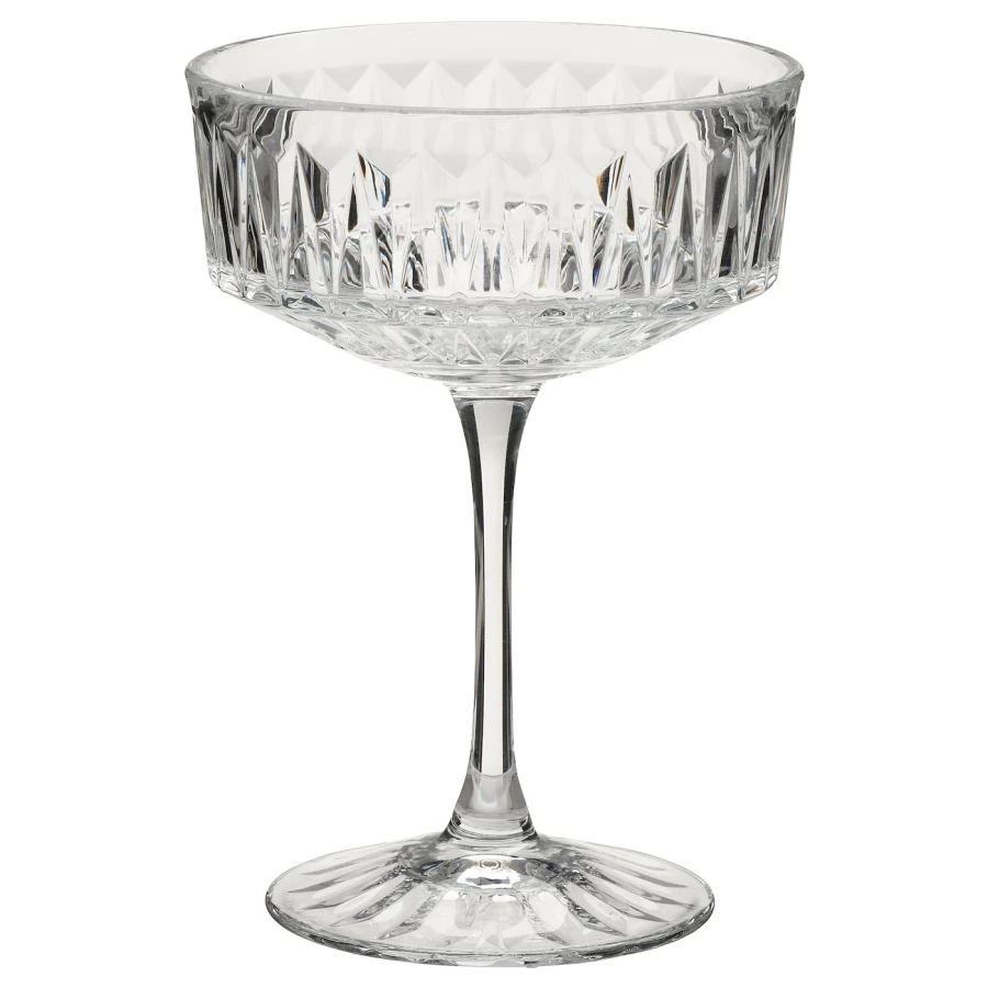 Набор бокалов для шампанского, 4 шт. - IKEA SÄLLSKAPLIG/SALLSKAPLIG, 21 мл, прозрачное стекло, СЭЛЛЬСКАПЛИГ ИКЕА (изображение №1)