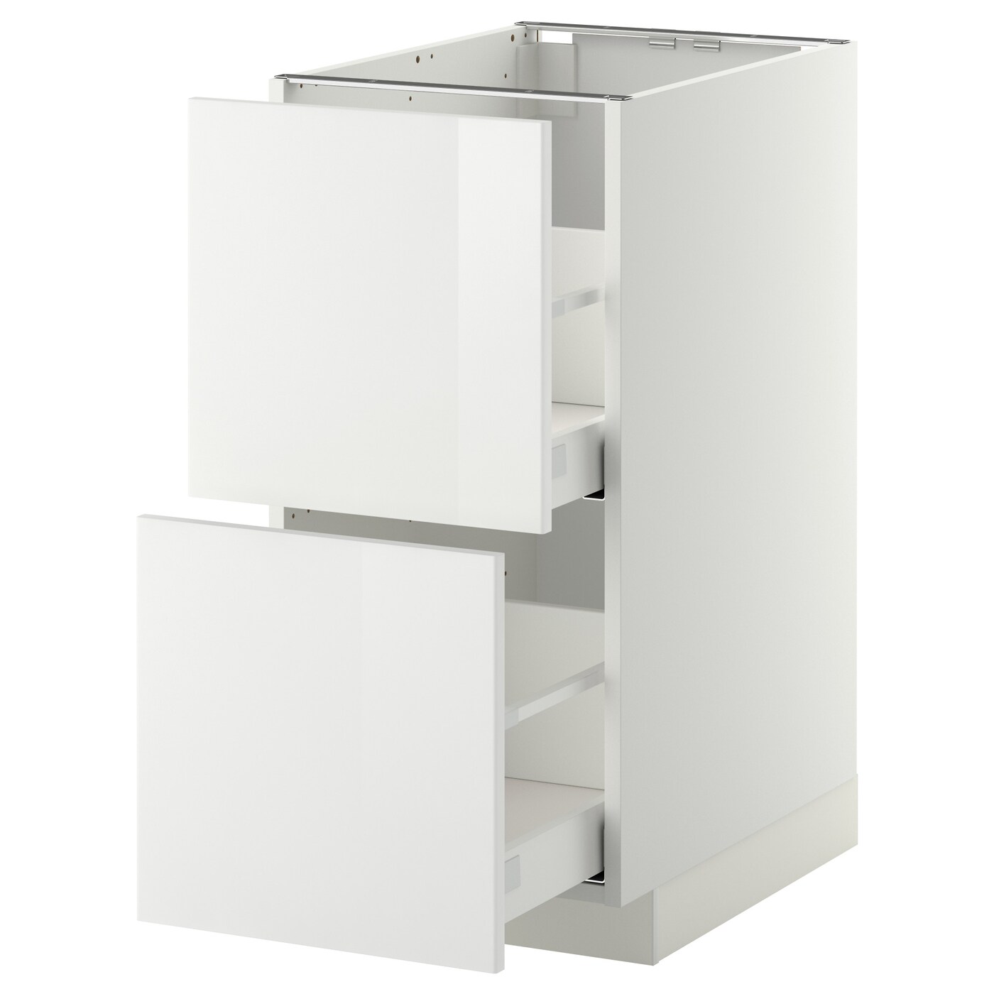Напольный шкаф  - IKEA METOD MAXIMERA, 88x61,8x40см, белый, МЕТОД МАКСИМЕРА ИКЕА