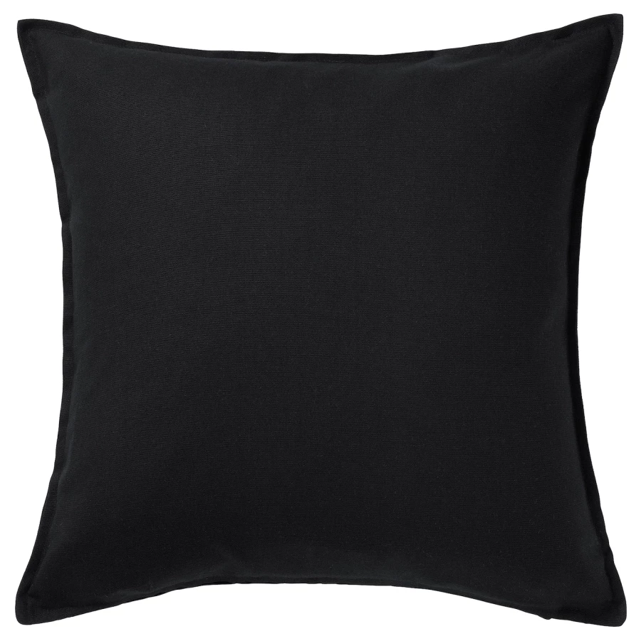 Чехол на подушку - GURLI IKEA/ ГУРЛИ ИКЕА, 50х50 см,  черный (изображение №1)