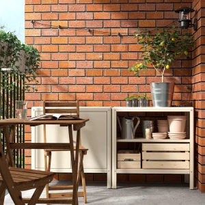 Второе фото. Обувница - KOLBJÖRN / KOLBJORN IKEA/КОЛЬБЬЕРН ИКЕА, 81х80 см, бежевый