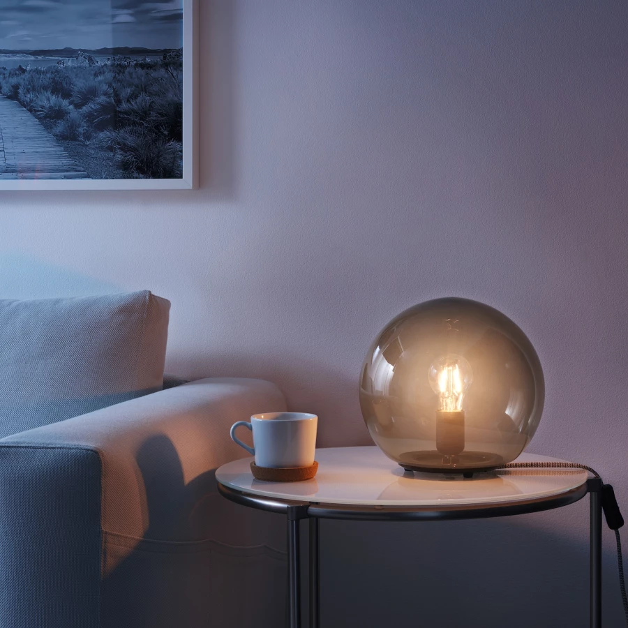 Настольная лампа - FADO IKEA/ ФАДУ ИКЕА,  серый (изображение №6)