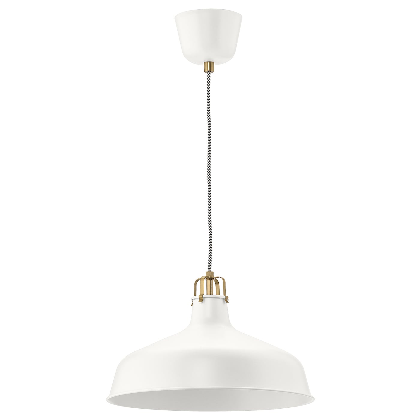 Подвесной светильник - RANARP IKEA / РАНАРП ИКЕА, 38 см, белый