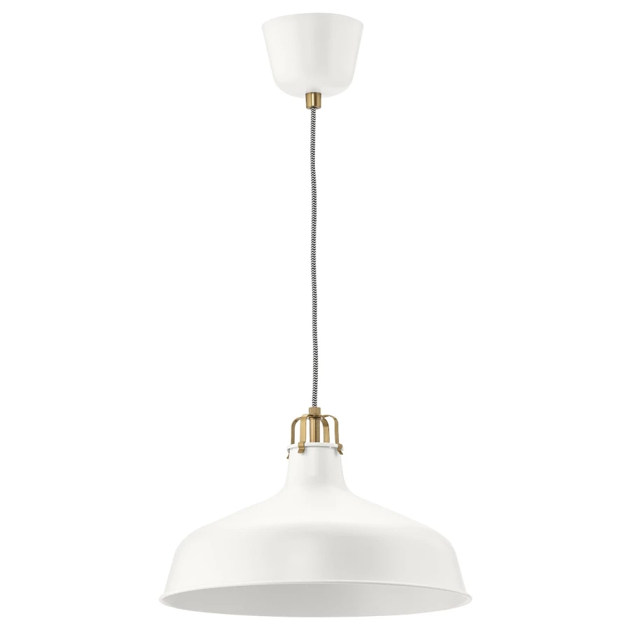 Подвесной светильник - RANARP IKEA / РАНАРП ИКЕА, 38 см, белый (изображение №1)