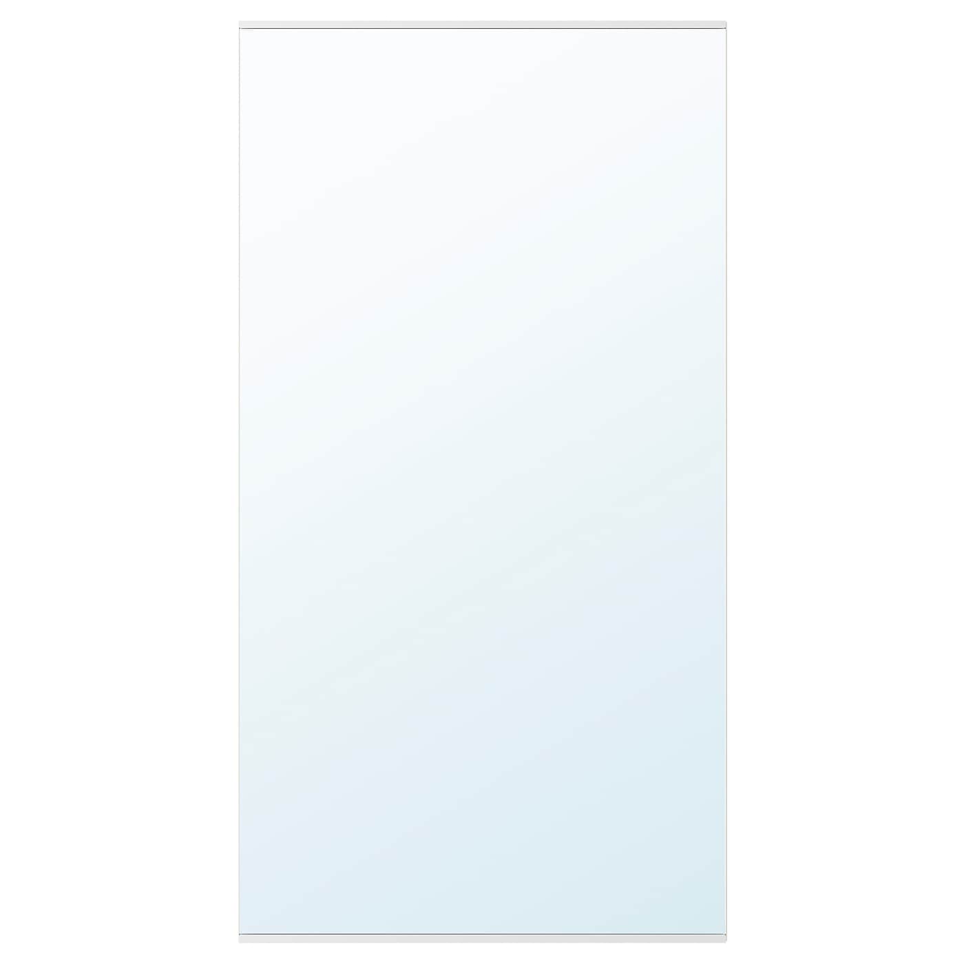 Зеркальная крышка - ENHET IKEA/ ЭНХЕТ ИКЕА, 40х75 см, голубой