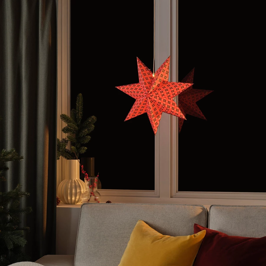 IKEA STRÅLA/СТРОЛА Интерьерное украшение, 48 см (изображение №3)