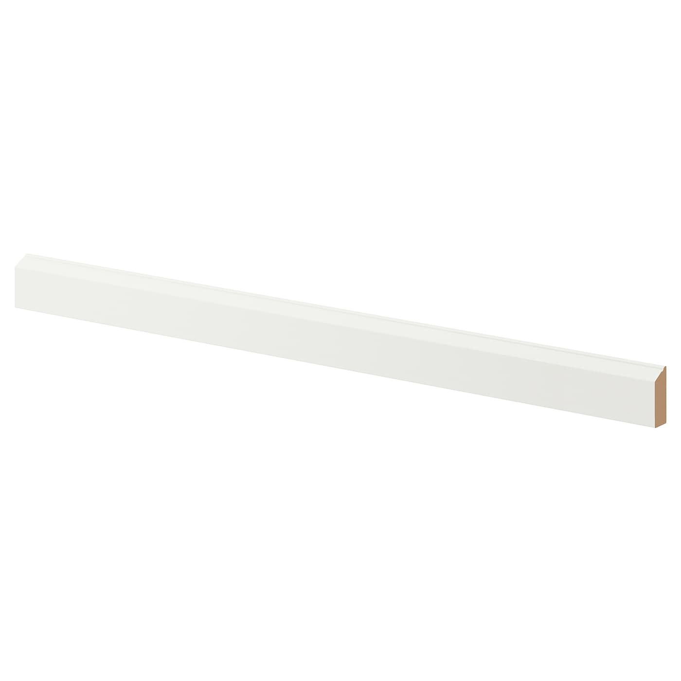 Профилированная декоративная планка - STENSUND IKEA/ СТЕНСУНД ИКЕА, 221х3 см, белый