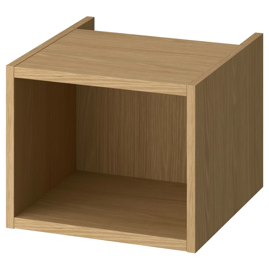 Открытый шкаф - IKEA HAGAÅN/HAGAAN/ХАГАОН ИКЕА, 40х48х33 см, светло-коричневый (изображение №1)