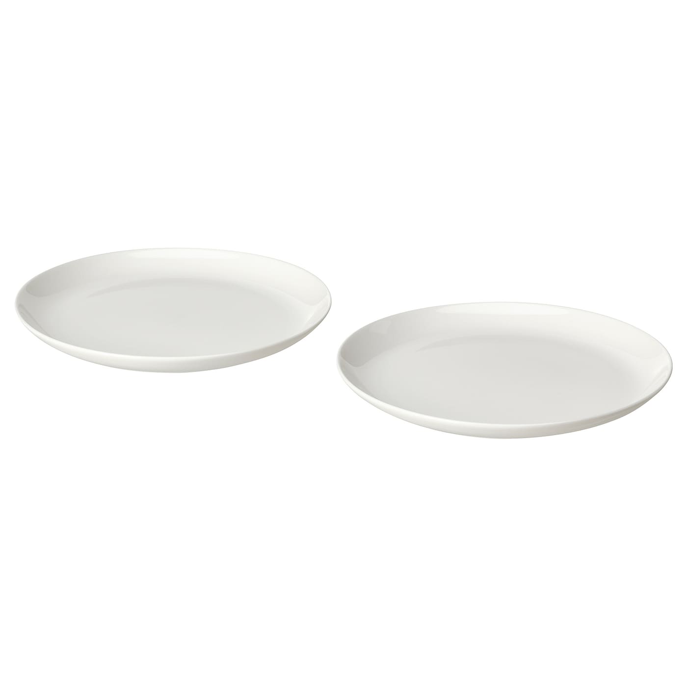 Набор тарелок, 2 шт. - IKEA FRÖJDEFULL/FROJDEFULL, 19 см, белый, ФРЁЙДЕФУЛЛ ИКЕА