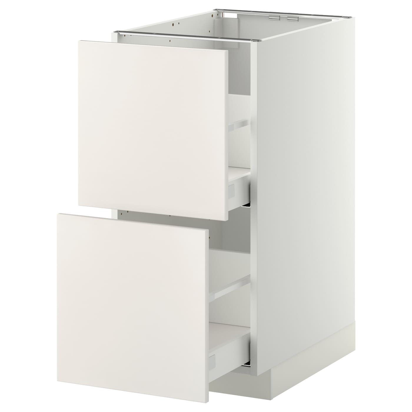 Напольный кухонный шкаф  - IKEA METOD MAXIMERA, 88x61,6x40см, белый, МЕТОД МАКСИМЕРА ИКЕА