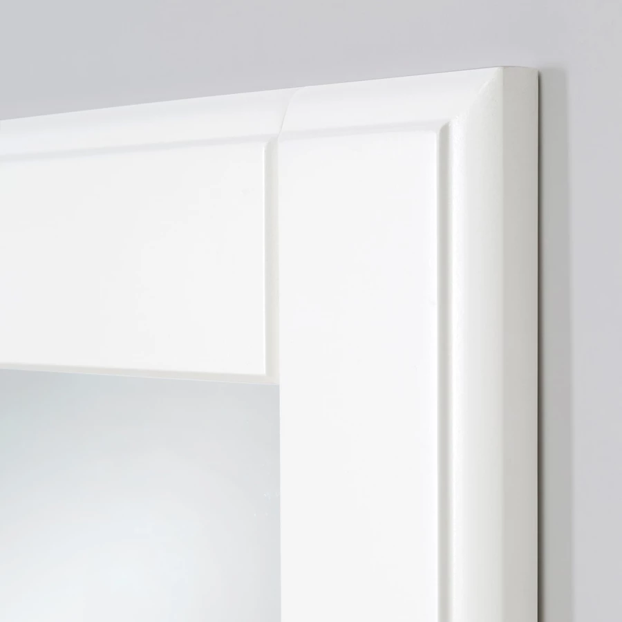 Дверь с петлями - TYSSEDAL  IKEA/  ТИССЕДАЛЬ ИКЕА, 229х50 см,  прозрачный (изображение №3)