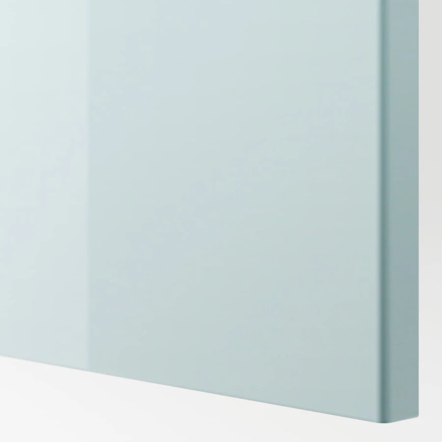 Дверь с петлями - FARDAL IKEA/ ФАРДАЛЬ ИКЕА, 229х50 см, голубой (изображение №2)