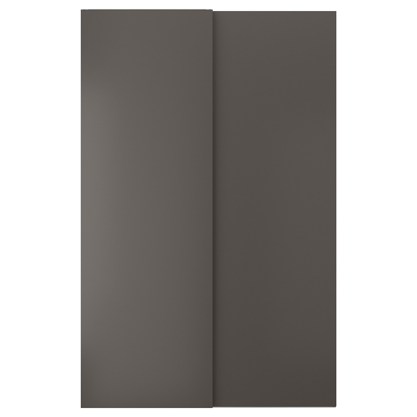 Пара рам раздвижных дверей - HASVIK IKEA/ ХАСВИК ИКЕА, 150х236 см, черный