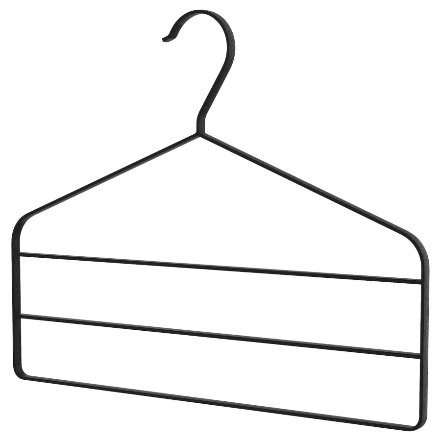 Вешалка для одежды - STRYKIS IKEA/ СТРЮКИС ИКЕА, 37 см, черный (изображение №1)