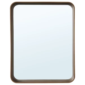 Зеркало настенное - IKEA DVÄRGSYREN/ДВЭРДЖСИРЕН ИКЕА, 50х40 см, коричневый