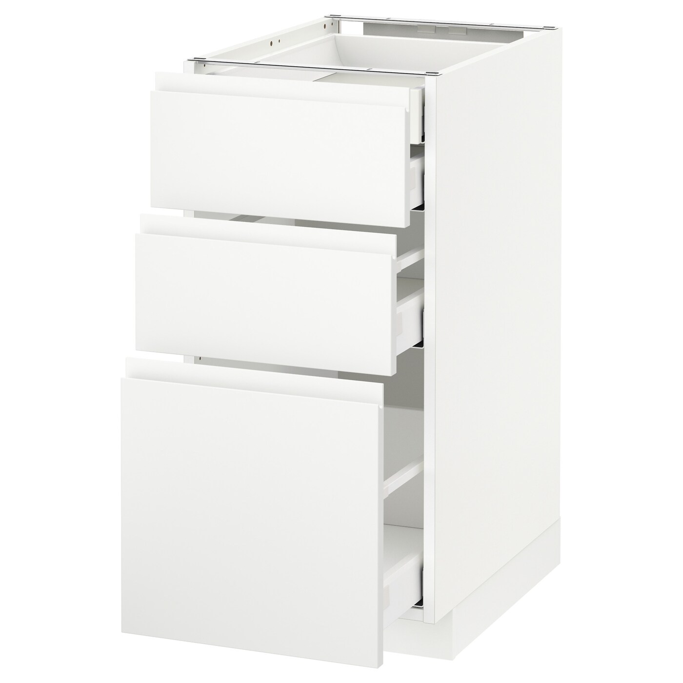 Напольный шкаф  - IKEA METOD MAXIMERA, 88x62,1x40см, белый, МЕТОД МАКСИМЕРА ИКЕА