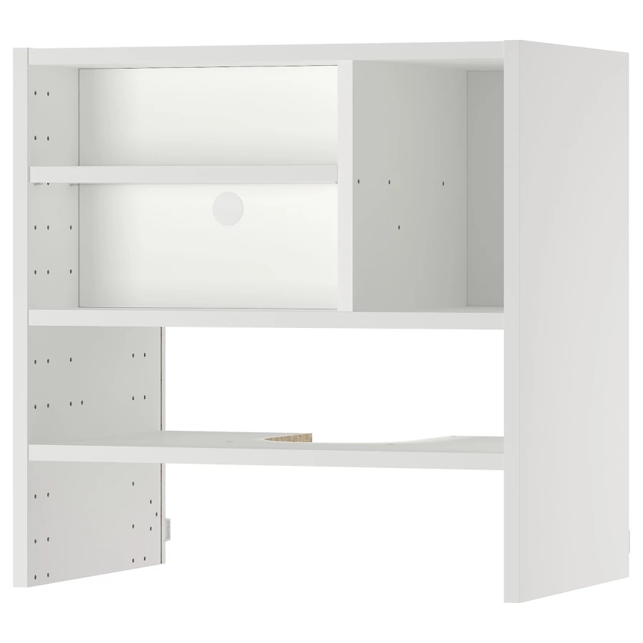 Шкафчик навесной для встроенной вытяжки -  METOD  IKEA/  МЕТОД ИКЕА, 60х60 см, белый (изображение №1)