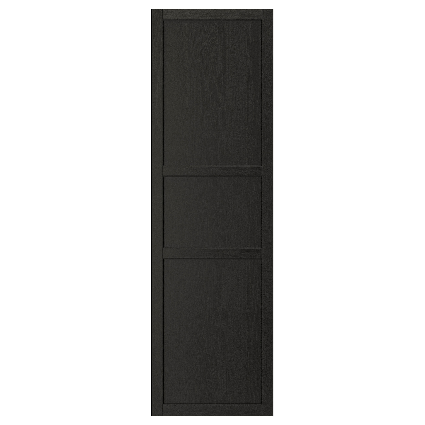 Фасад - IKEA LERHYTTAN, 200х60 см, черный, ЛЕРХЮТТАН ИКЕА