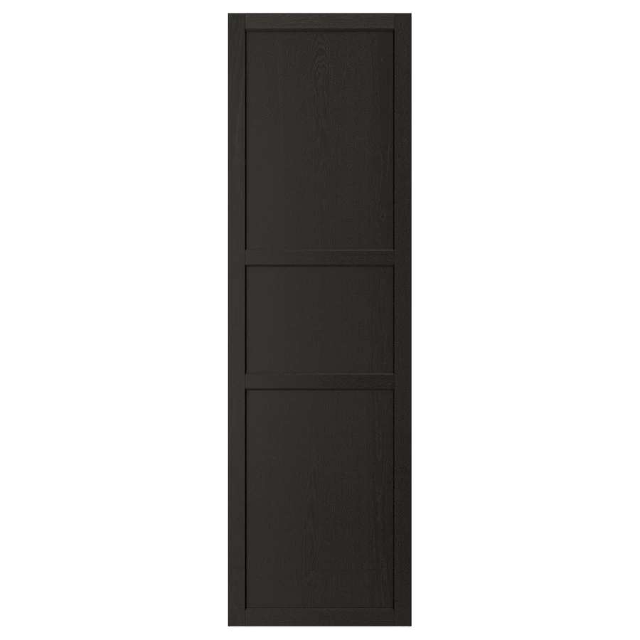 Фасад - IKEA LERHYTTAN, 200х60 см, черный, ЛЕРХЮТТАН ИКЕА (изображение №1)