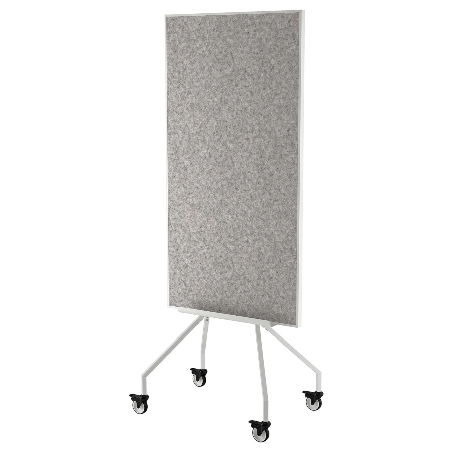 Доска  для объявлений - ELLOVEN IKEA/ ЭЛЛОВЕН ИКЕА,  70x180 см, серый/ белый (изображение №1)