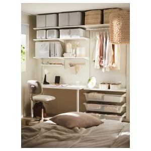 Второе фото. Столешница - IKEA LAGKAPTEN/ЛАГКАПТЕН ИКЕА, 140х60х3,4 см, белый