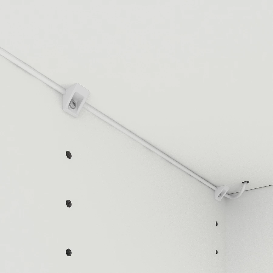 Светодиодное освещение шкафа с датчиком - IKEA ÖVERSIDAN/OVERSIDAN/ОВЕРСИДАН ИКЕА, 46 см, белый (изображение №8)