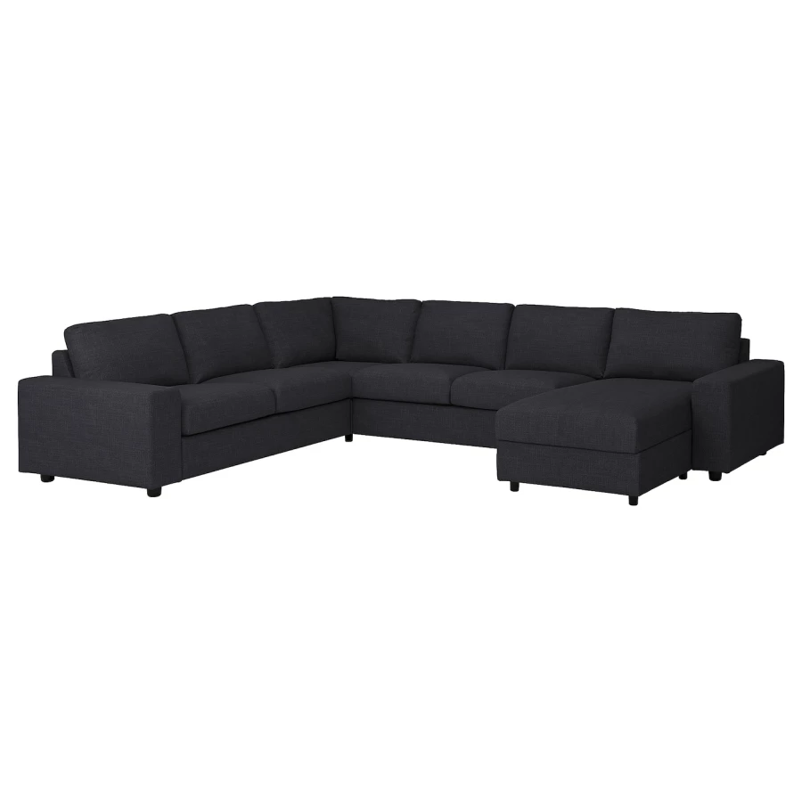 VIMLE Чехол на угловой диван 5° с шезлонгом ИКЕА (изображение №1)