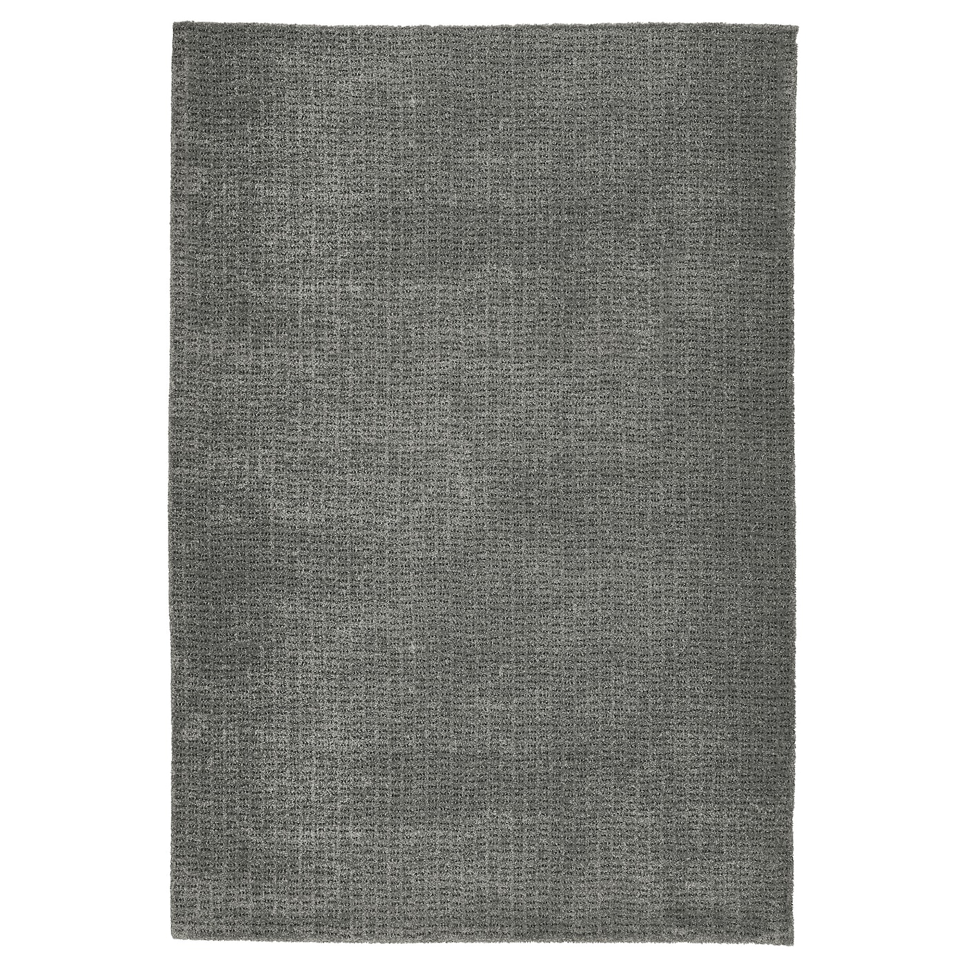 Ковер - IKEA LANGSTED/ЛАНГСТЕД ИКЕА, 195х133 см, серый