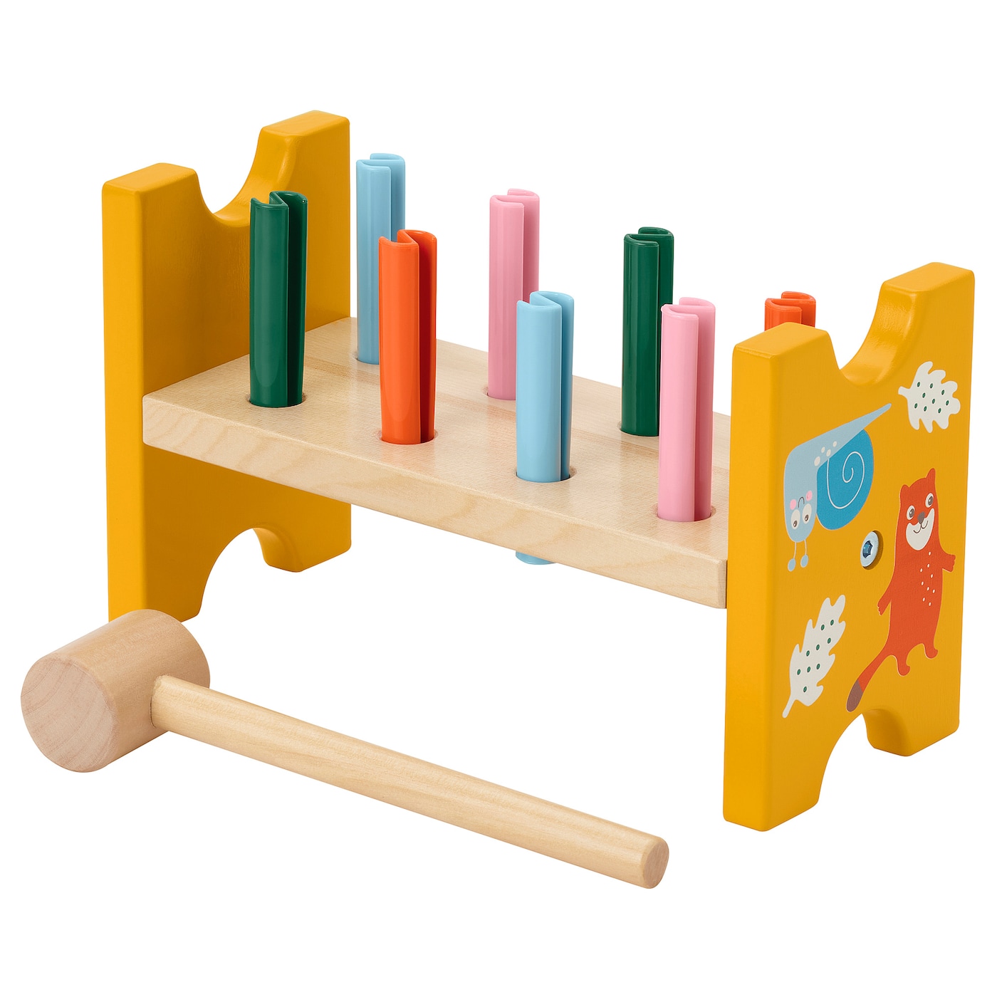 Развивающая игрушка - IKEA UPPSTÅ/UPPSTA/УППСТО ИКЕА, 24х10х14 см, разноцветный