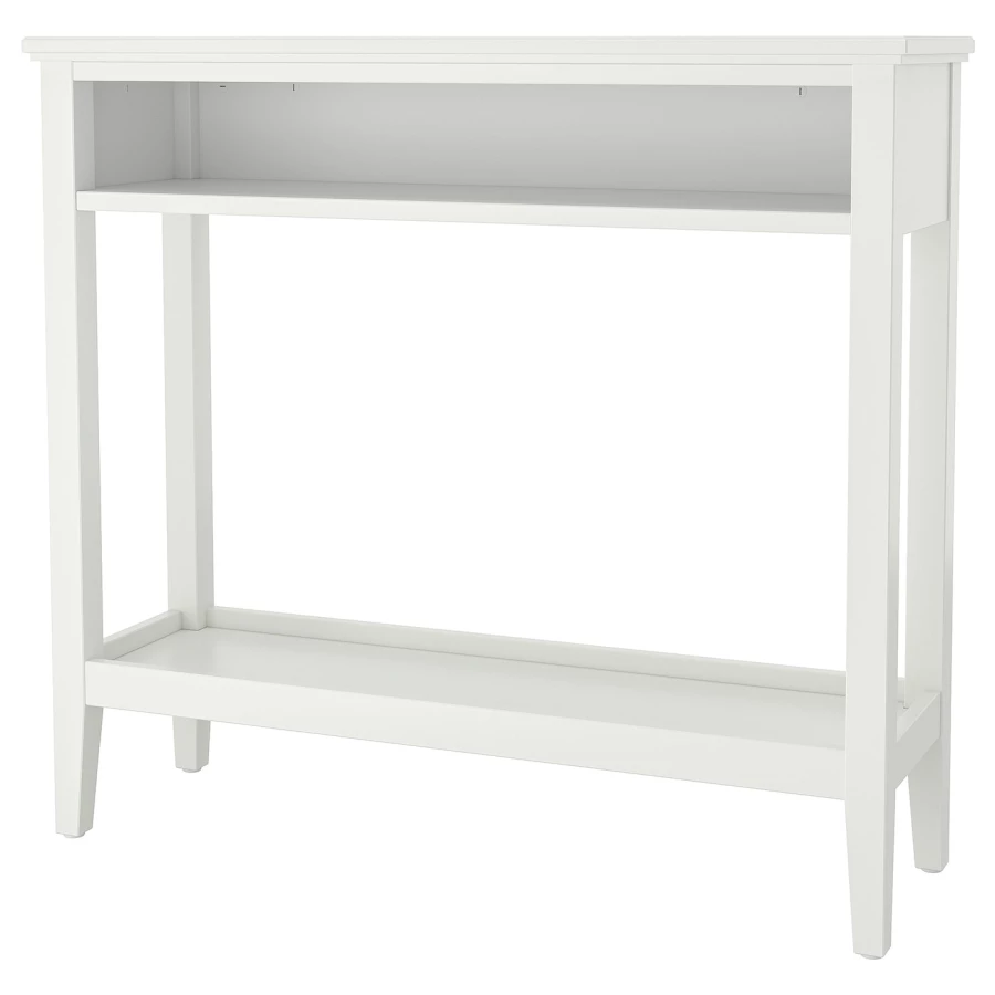 Консольный стол - IKEA IDANÄS/IDANAS/ИДАНЭС ИКЕА, 95х104х32 см, белый (изображение №1)