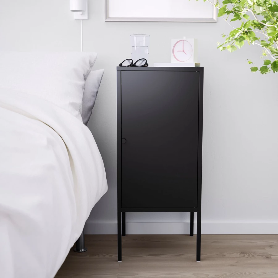 Комбинация для хранения - LIXHULT IKEA/ ЛИКСГУЛЬТ ИКЕА, 35х60 см, черный (изображение №4)