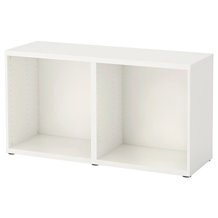 Каркас - IKEA BESTÅ/BESTA/ БЕСТО/БЕСТА ИКЕА, 120x40x64 см, белый (изображение №1)