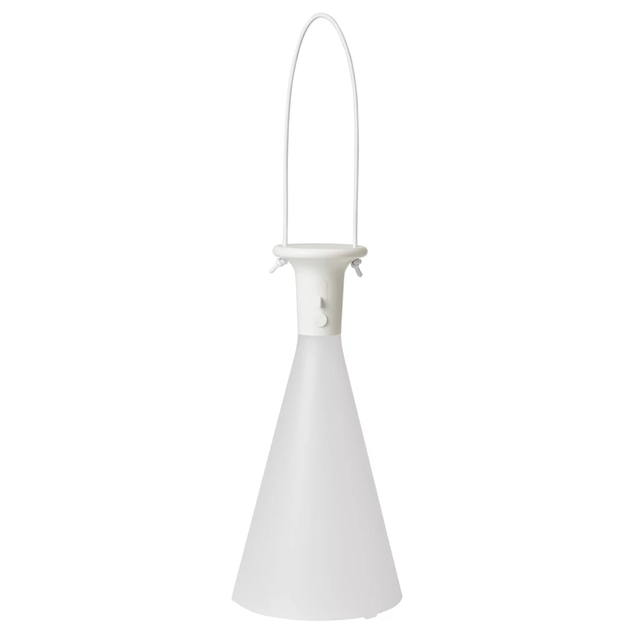 Декоративное лампа - SOLVINDEN IKEA/ СОЛВИНДЕН ИКЕА,26 см, белый (изображение №1)