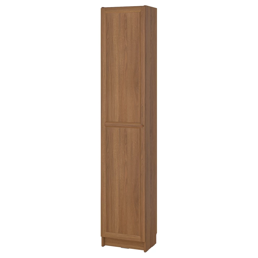 Книжный шкаф - BILLY / OXBERG  IKEA/БИЛЛИ / ОКСБЕРГ ИКЕА,  202х40 см , коричневый (изображение №1)