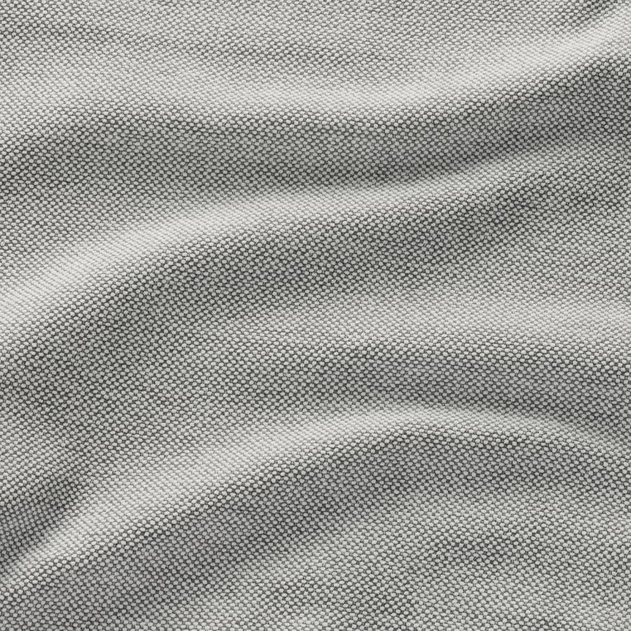 EKTORP Чехол на 3-местный диван с шезлонгом/Таллмира белый/черный ИКЕА (изображение №2)