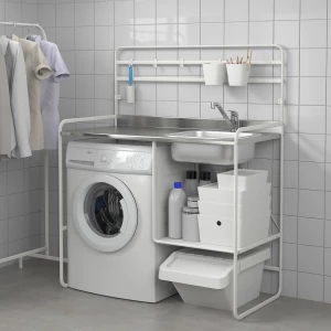 Второе фото. Мини-кухня - SUNNERSTA IKEA/СУННЕРСТА ИКЕА, 112x56x139 см, белый