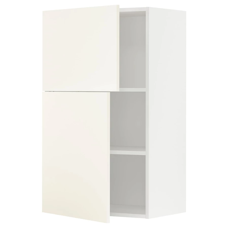 Навесной шкаф с полкой - METOD IKEA/ МЕТОД ИКЕА, 100х60 см,  белый (изображение №1)