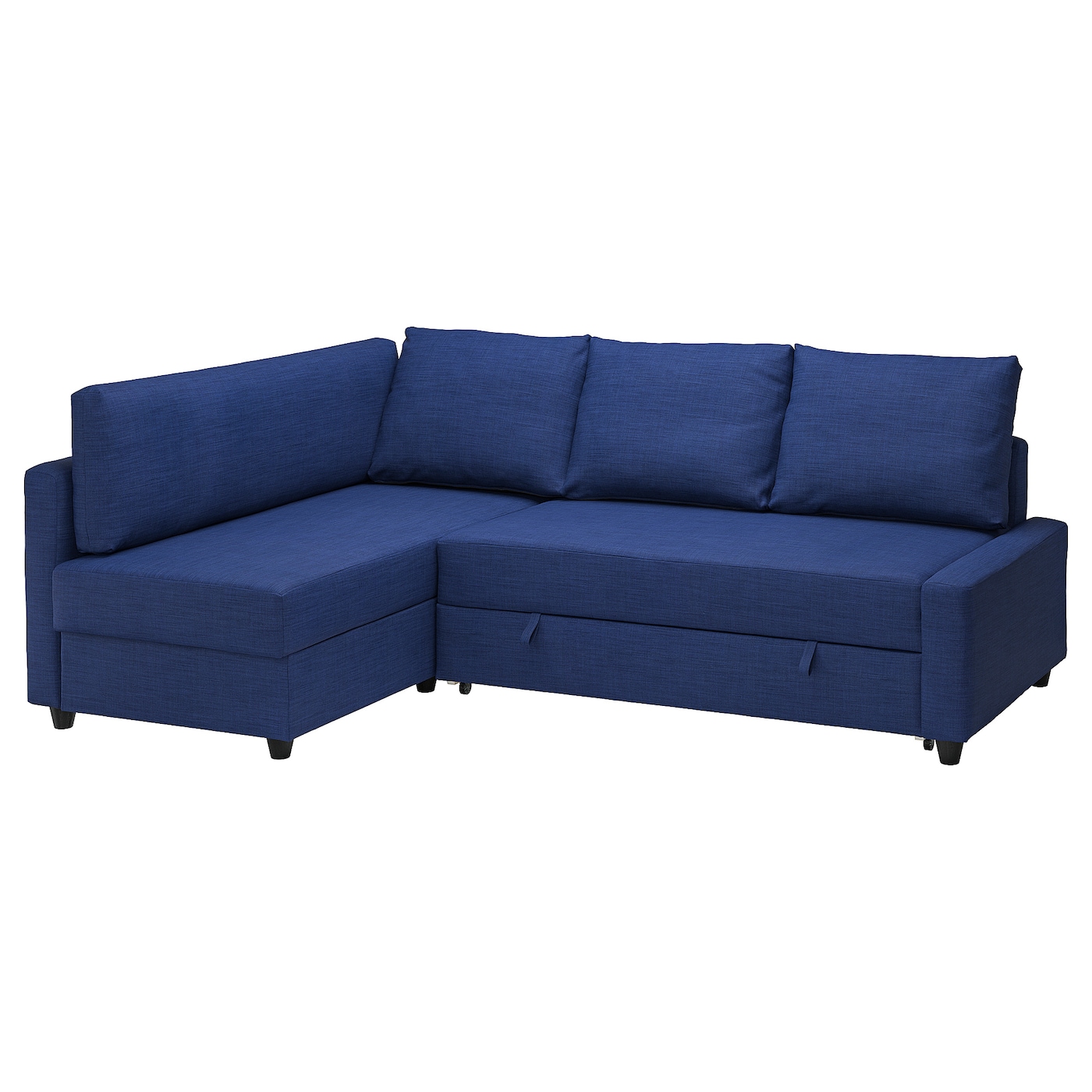 Угловой диван-кровать - IKEA FRIHETEN, 66x151x230см, cиний, ФРИХЕТЭН ИКЕА