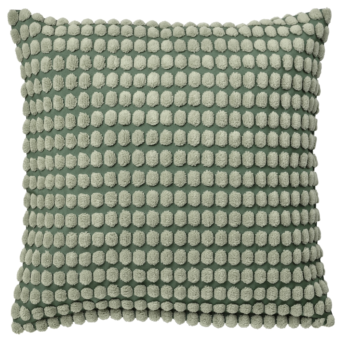 Чехол на подушку - SVARTPOPPEL  IKEA/ СВАРТПОППЕЛ ИКЕА, 50х50 см,  зеленый