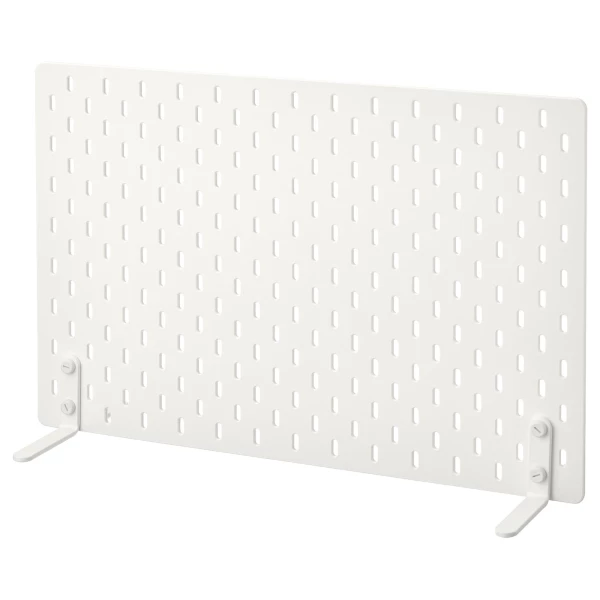 Комбинированная перфорированная доска  - SKÅDIS / SKАDIS IKEA/ СКОДИС  ИКЕА,  37х56 см, белый