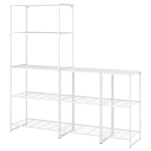Стеллаж - IKEA JOSTEIN, 182х40х180 см, белый, ЮСТЕЙН ИКЕА