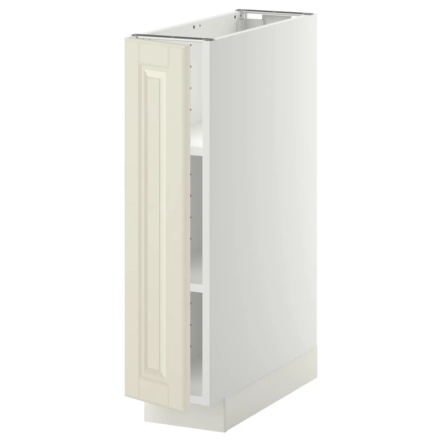 Напольный кухонный шкаф  - IKEA METOD, 88x62x20см, белый, МЕТОД ИКЕА (изображение №1)