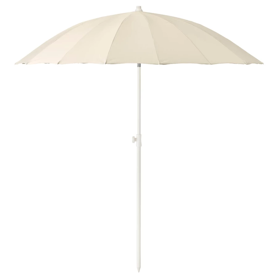 Зонт - SAMSÖ / SAMSО IKEA/  САМСО ИКЕА,  200 см, бежевый (изображение №1)