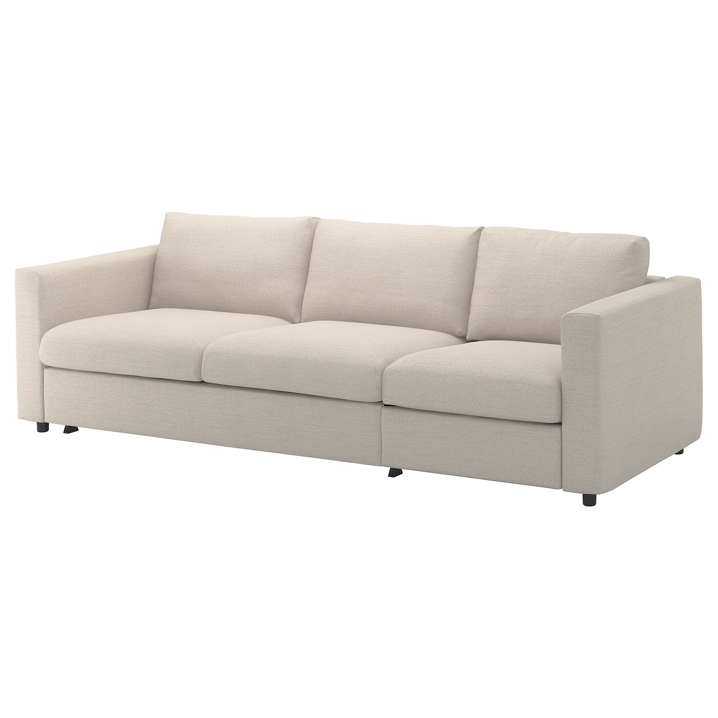 3-местный диван-кровать - IKEA VIMLE, 98x261см, белый, ВИМЛЕ ИКЕА